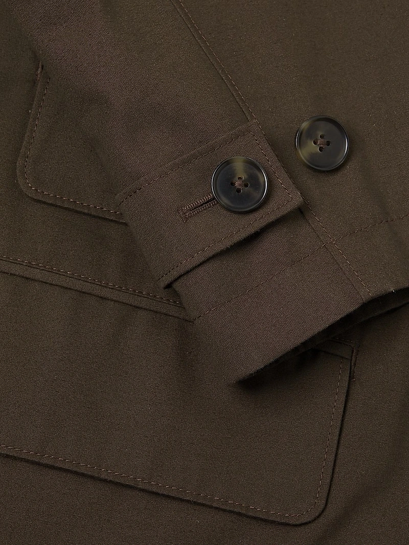 Lightweight Cotton Car Coat