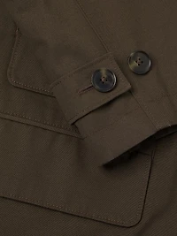 Lightweight Cotton Car Coat