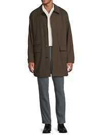Lightweight Cotton Car Coat