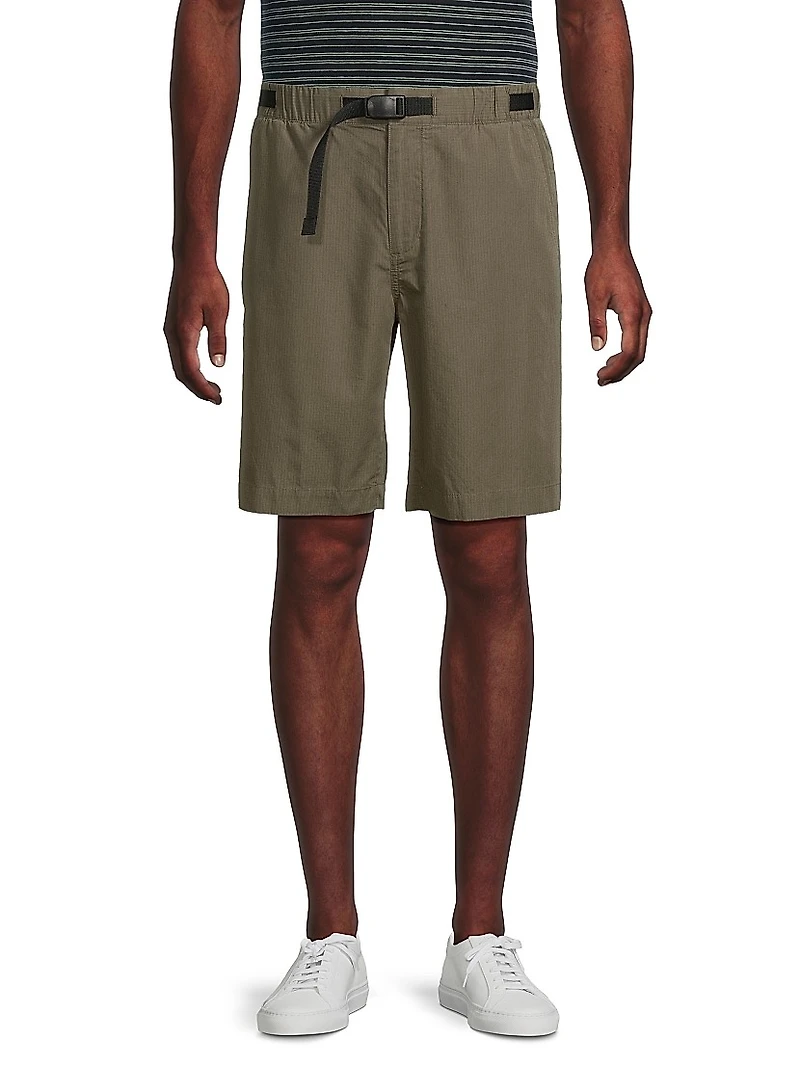 Ripstop Belted Shorts