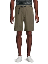 Ripstop Belted Shorts