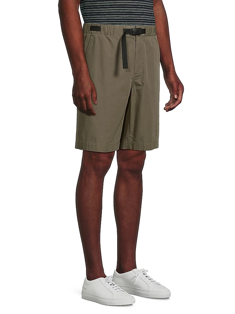 Ripstop Belted Shorts