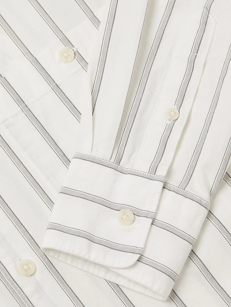 Port Stripe Double Pocket Shirt