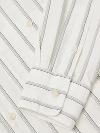 Port Stripe Double Pocket Shirt