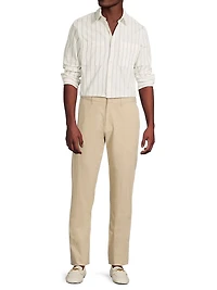 Port Stripe Double Pocket Shirt