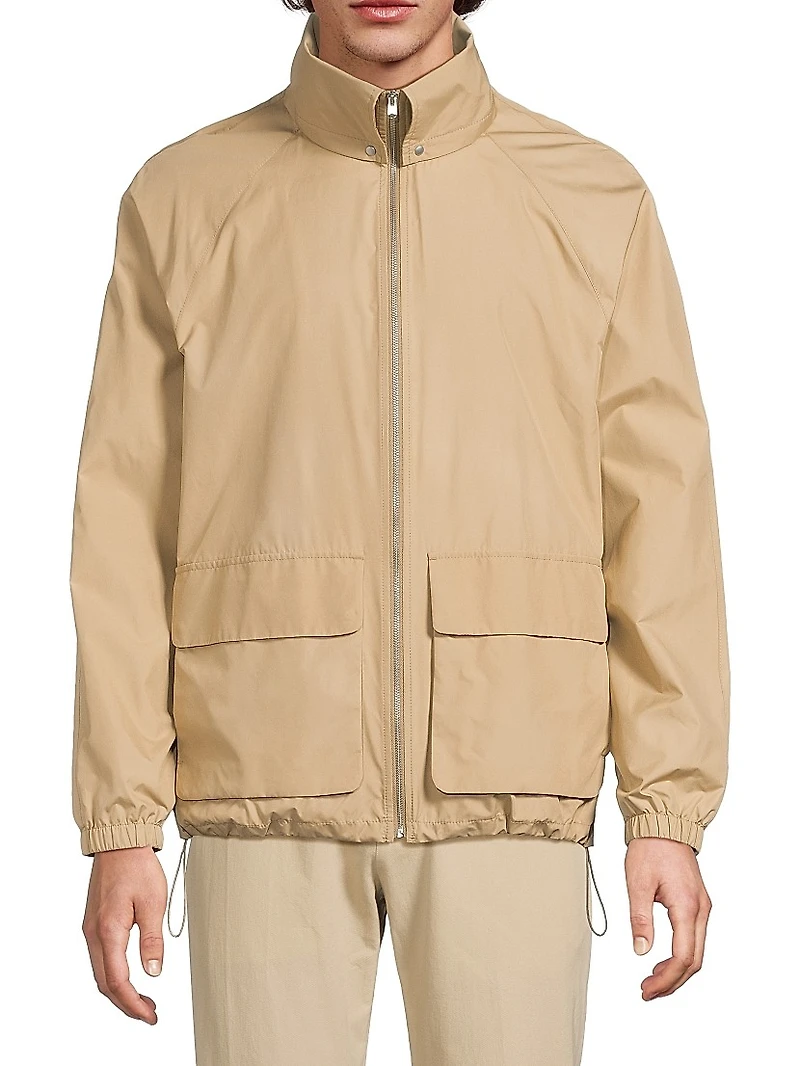 Hooded Windbreaker Jacket