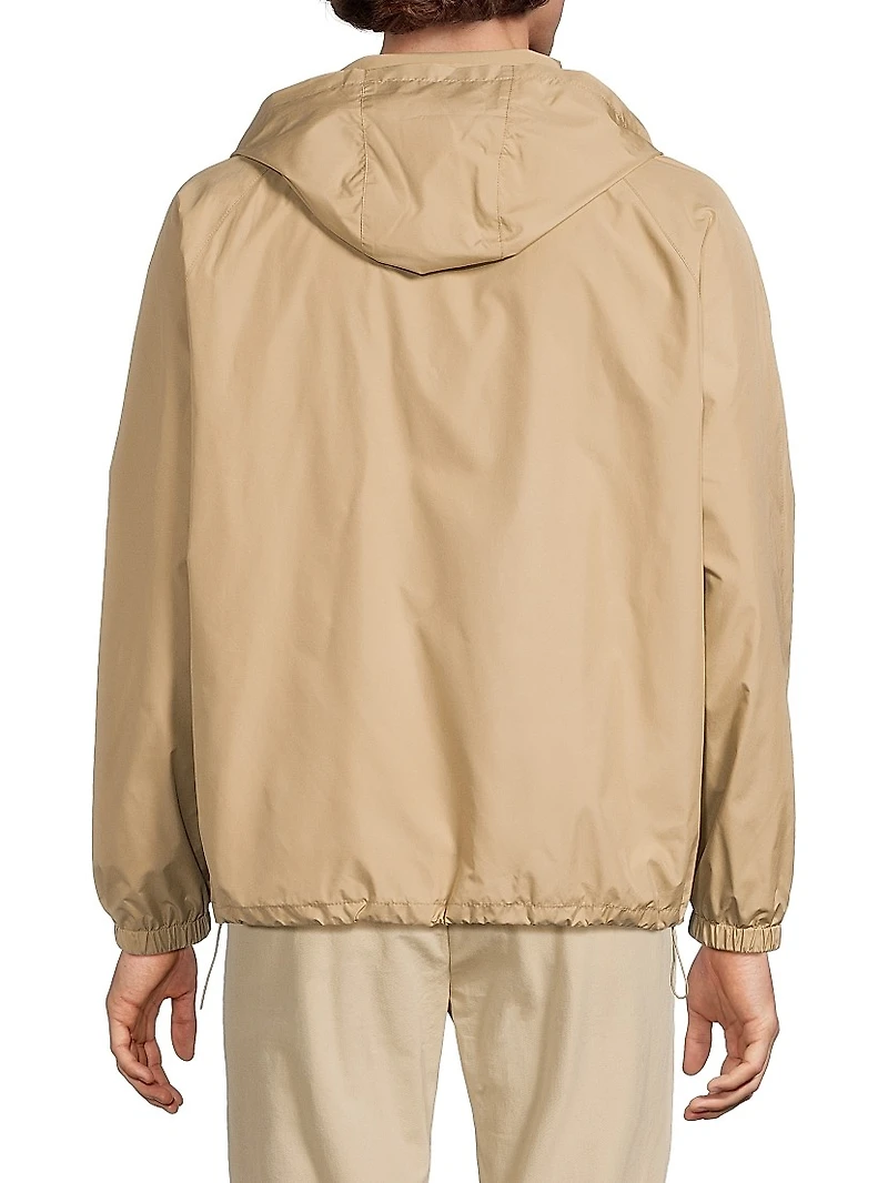 Hooded Windbreaker Jacket