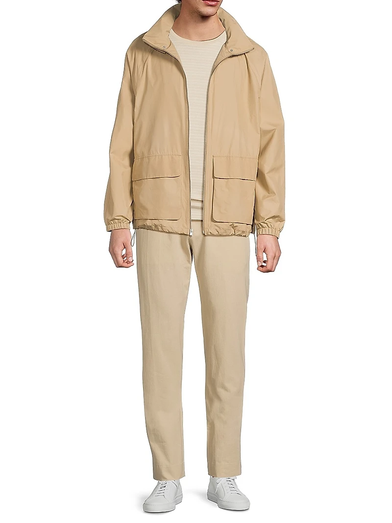 Hooded Windbreaker Jacket