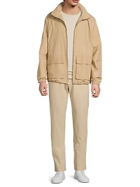 Hooded Windbreaker Jacket