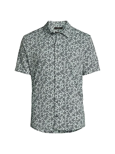 Floral Short-Sleeve Shirt