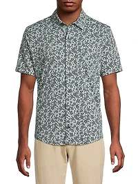 Floral Short-Sleeve Shirt