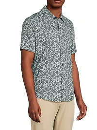 Floral Short-Sleeve Shirt