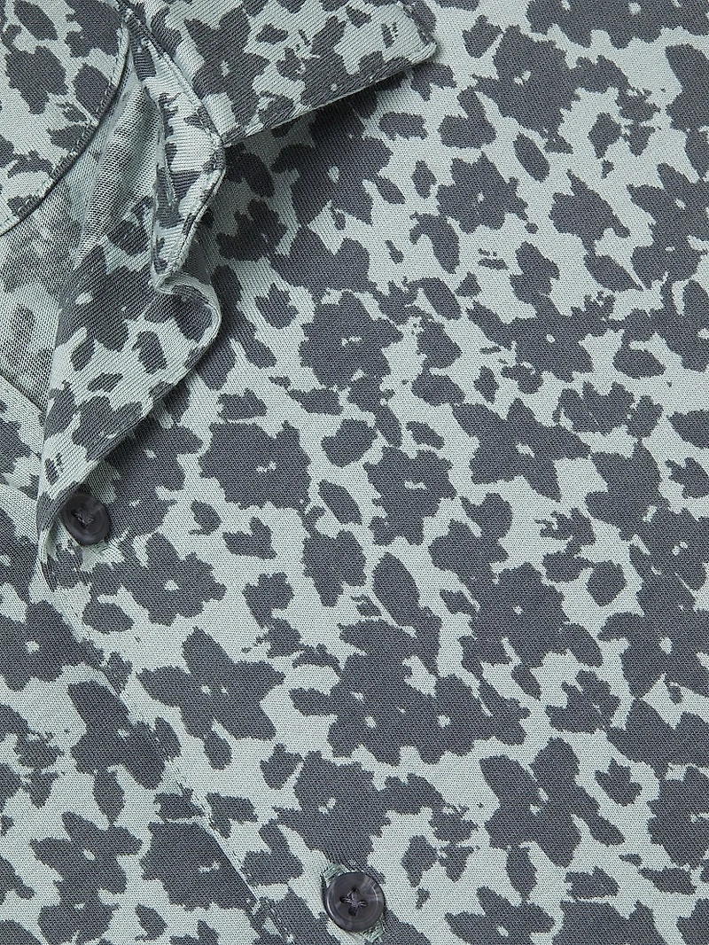 Floral Short-Sleeve Shirt