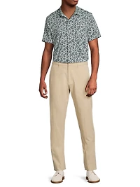 Floral Short-Sleeve Shirt