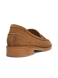 Gretta Logo Suede Loafers