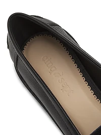 Gina Fringed Leather Loafers