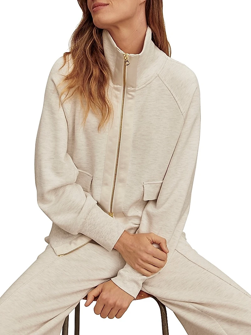 Roxbury Solid Zip-Front Jacket