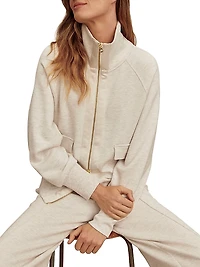 Roxbury Solid Zip-Front Jacket