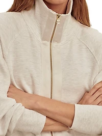 Roxbury Solid Zip-Front Jacket