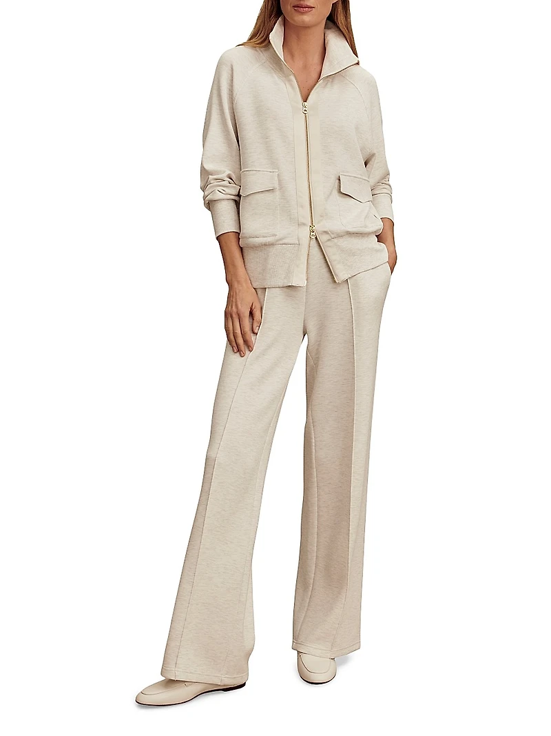 Roxbury Solid Zip-Front Jacket