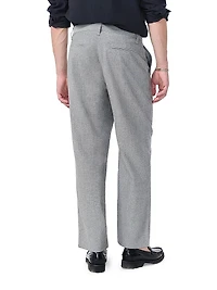 Donegal Wool-Blend Wide-Leg Pants
