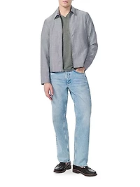 Melrose Donegal Wool-Blend Shirt Jacket
