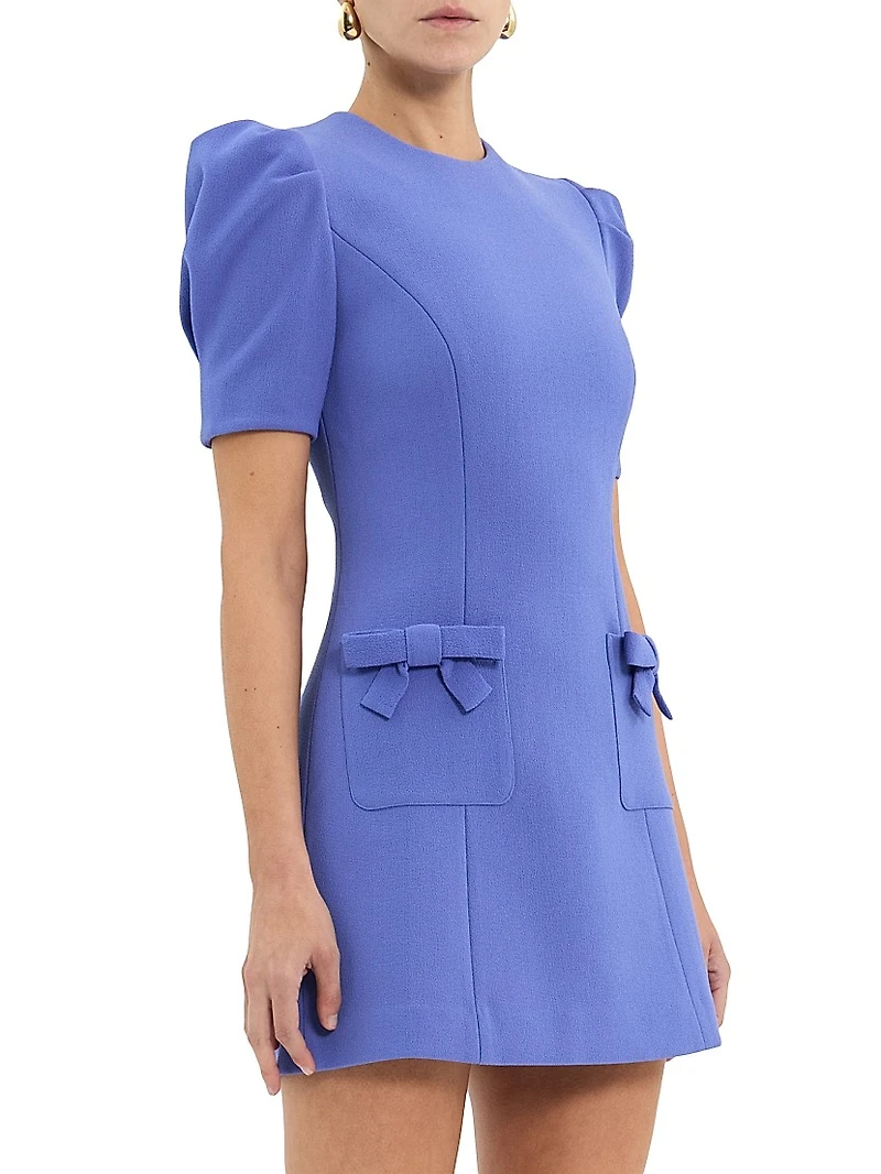 Violetta Bow Minidress