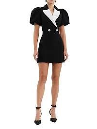 Emma Embellished Blazer Minidress