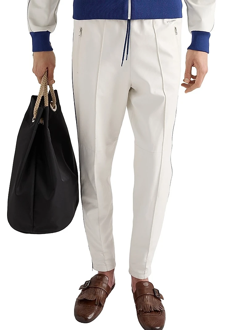 Nappa Leather Joggers