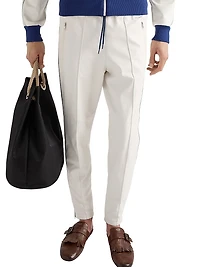 Nappa Leather Joggers