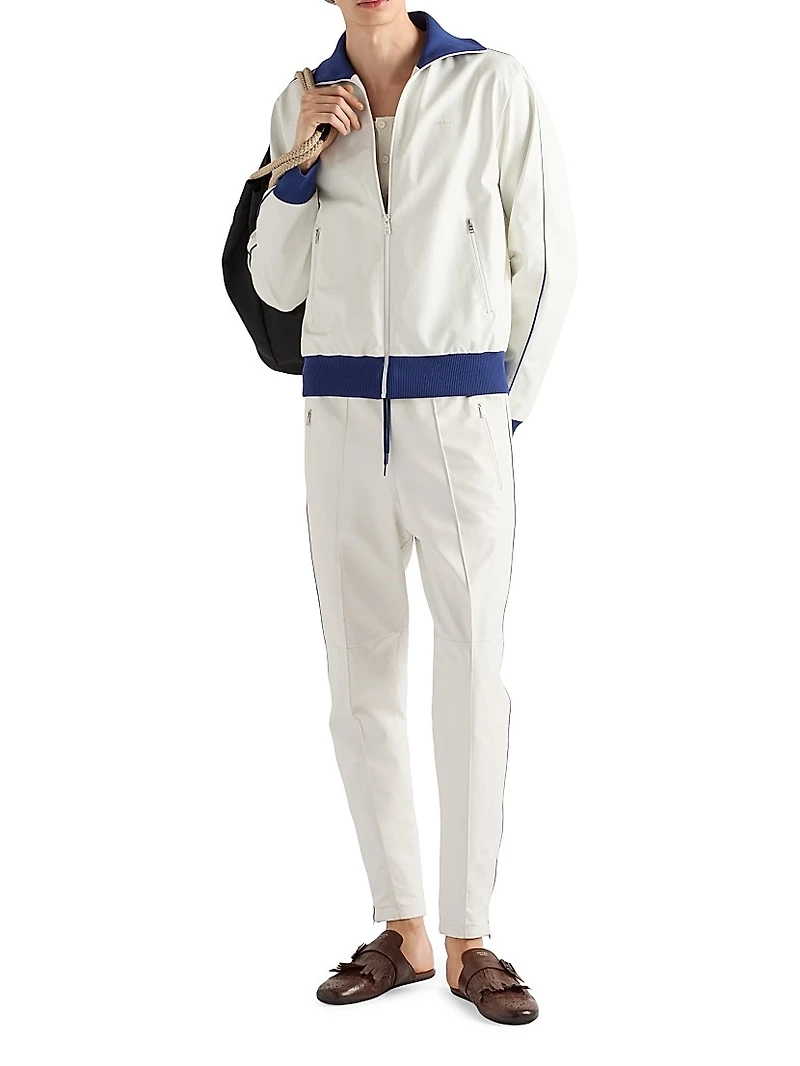 Nappa Leather Joggers