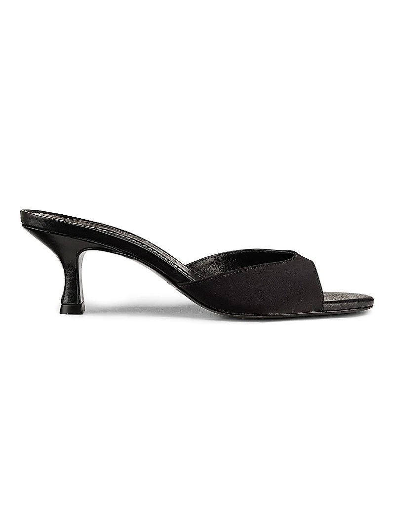 Bridgette Satin 55MM Mules