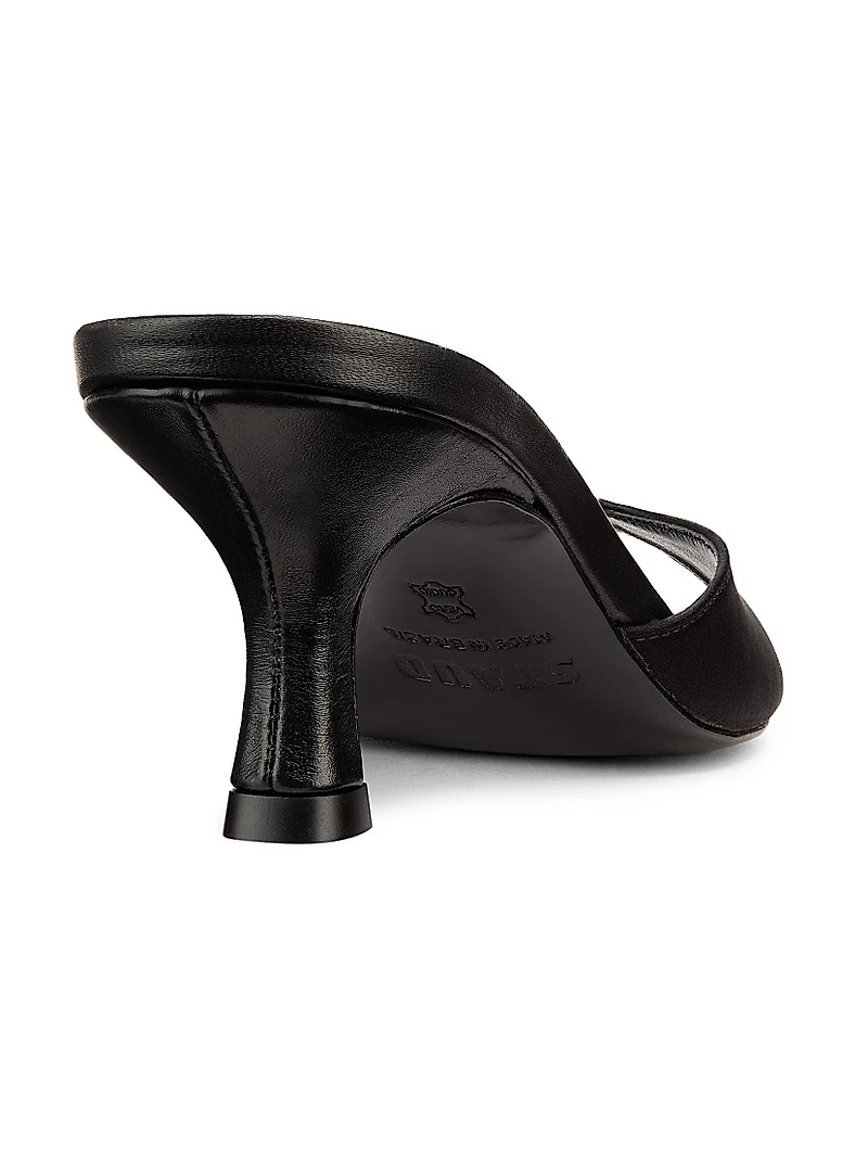 Bridgette Satin 55MM Mules