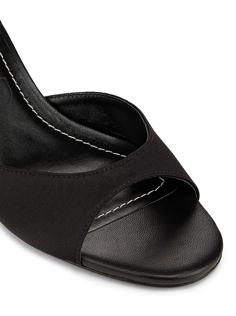Bridgette Satin 55MM Mules