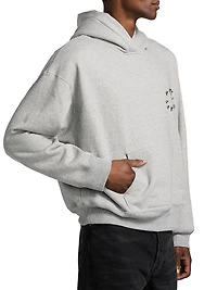 Stone-Embellished Hoodie