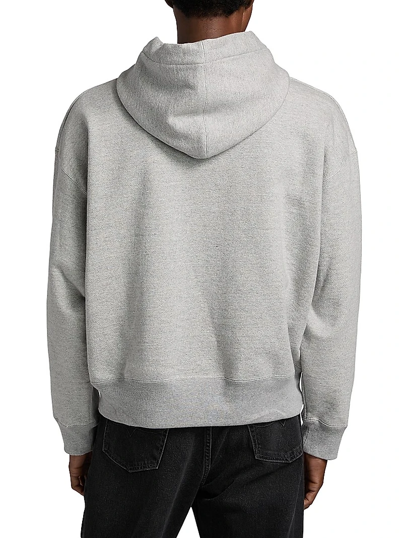 Stone-Embellished Hoodie