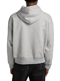 Stone-Embellished Hoodie