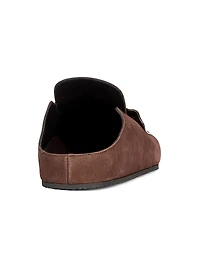 Suede Mules