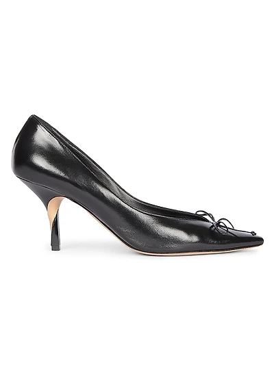 Les Escarpins Tourni 80MM Leather Pumps