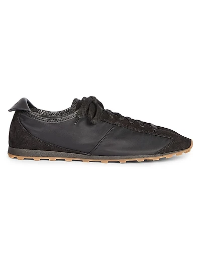 Les Tennis Logo-Tab Low-Top Sneakers