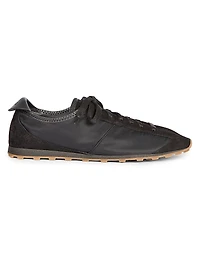 Les Tennis Logo-Tab Low-Top Sneakers