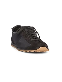 Les Tennis Logo-Tab Low-Top Sneakers