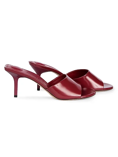 Cubisto Leather Mules