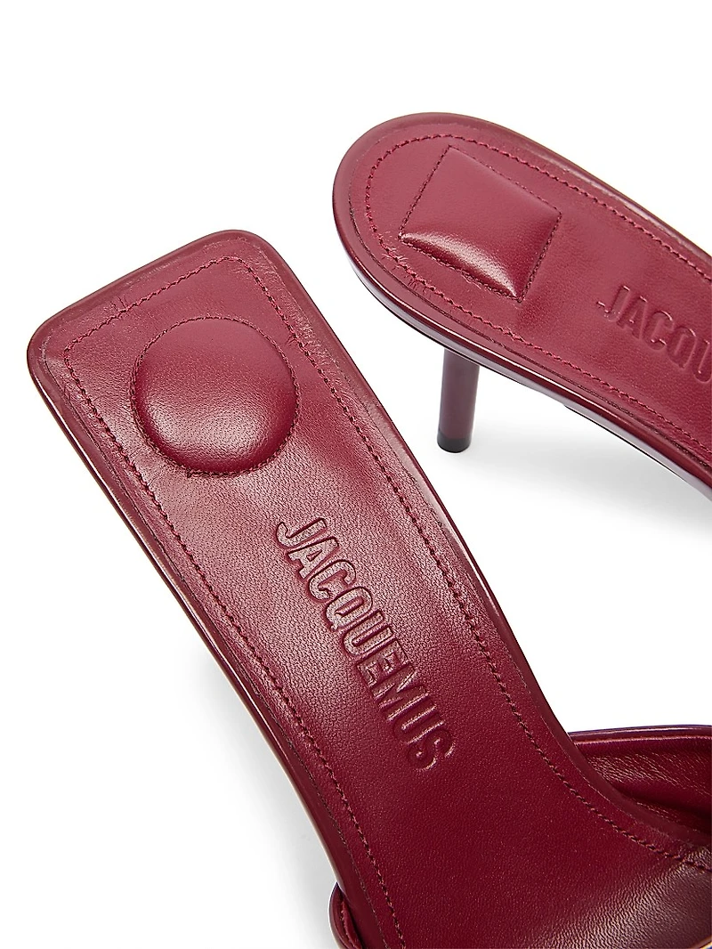 Cubisto Leather Mules