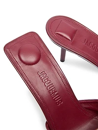 Cubisto Leather Mules