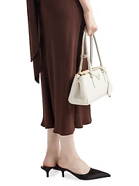 Satin Crepe Midi-Dress