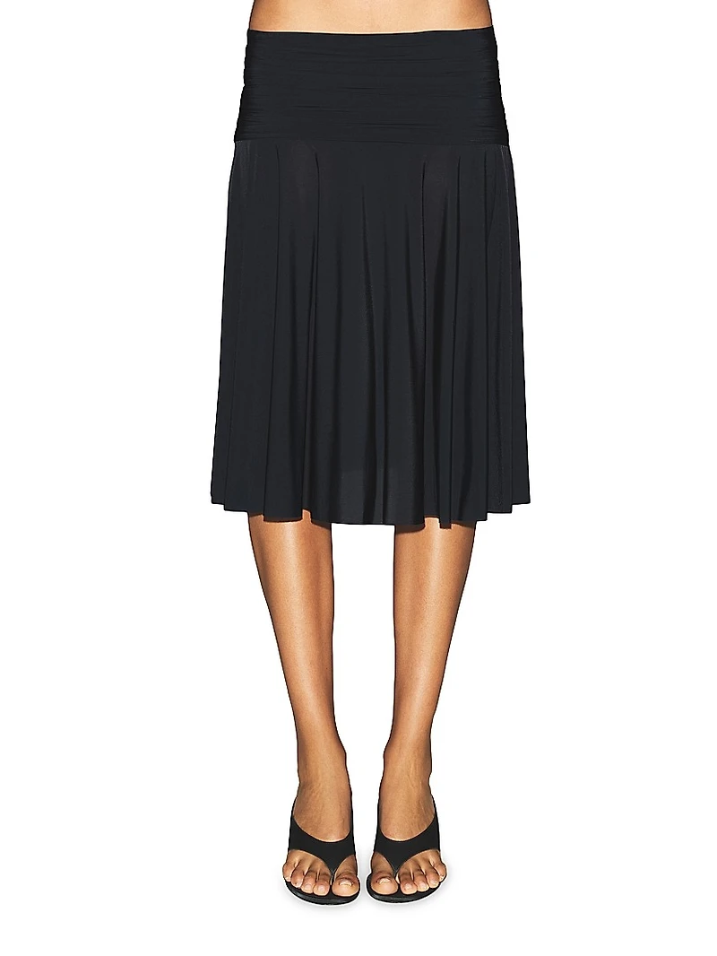 Milky Sheer Midi Skirt