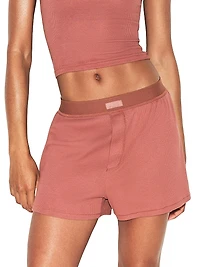 Cotton Rib Loose Boxer