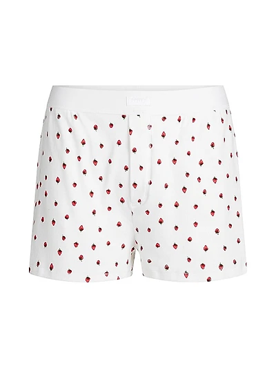 Cotton Rib Loose Boxer