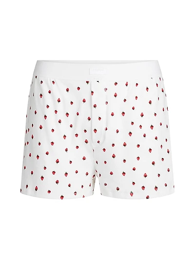 Cotton Rib Loose Boxer